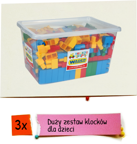 16.Duży zestaw klocków dla dzieci