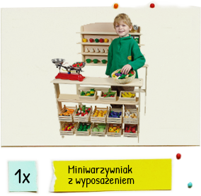 głos. Miniwarzywniak